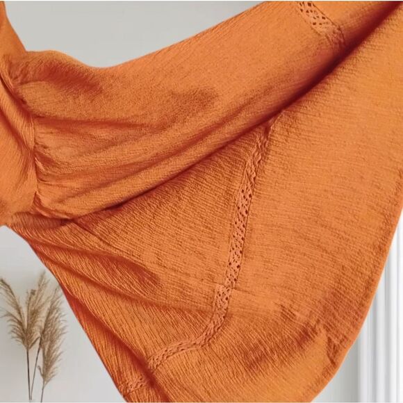 Storia Oversized Bohemian Tunic Mini Dress Size Small - Picture 14 of 15